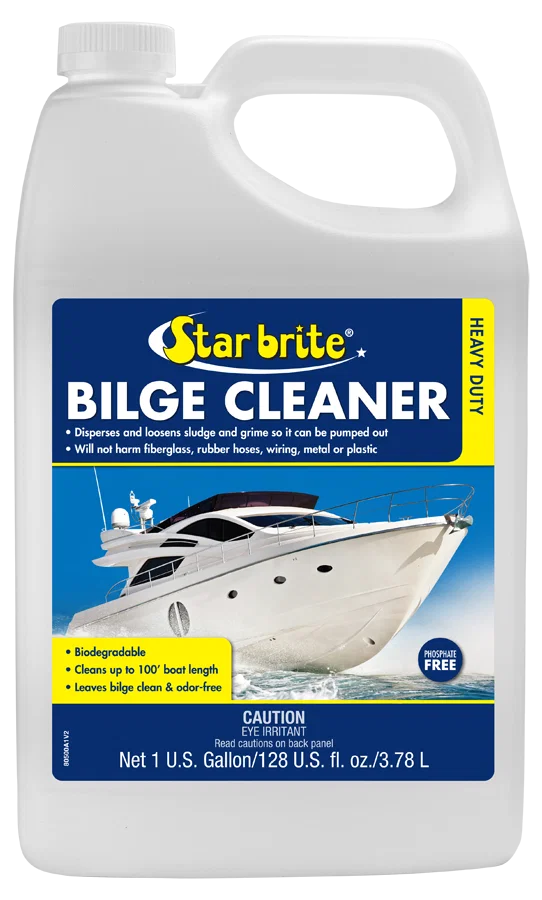 080500N – STAR BRITE Bilge Cleaner, Use To Dissolve And Eliminates Grease/ Scum/ Sludge 1 Gallon Jug Biodegradable Si...